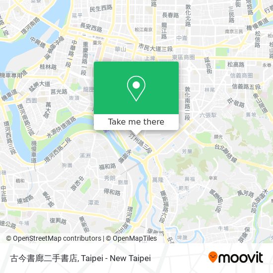 古今書廊二手書店 map