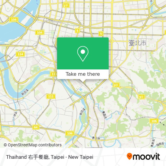 Thaihand 右手餐廳 map