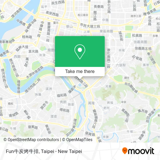Fun牛炭烤牛排 map