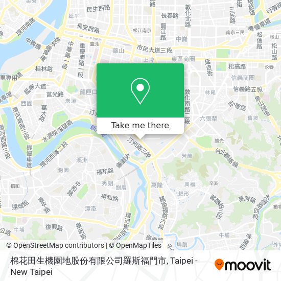 棉花田生機園地股份有限公司羅斯福門市 map