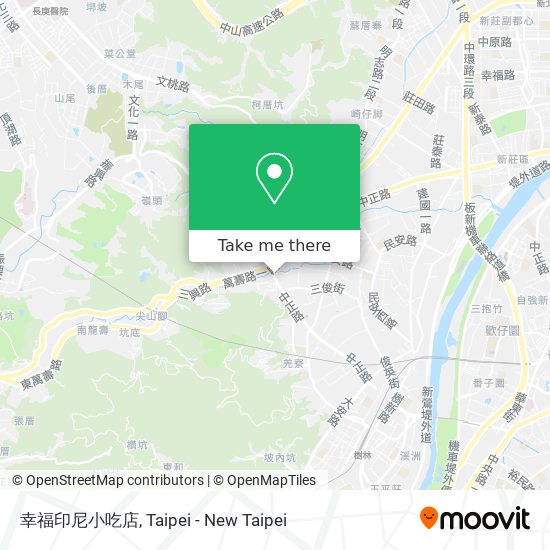 幸福印尼小吃店 map