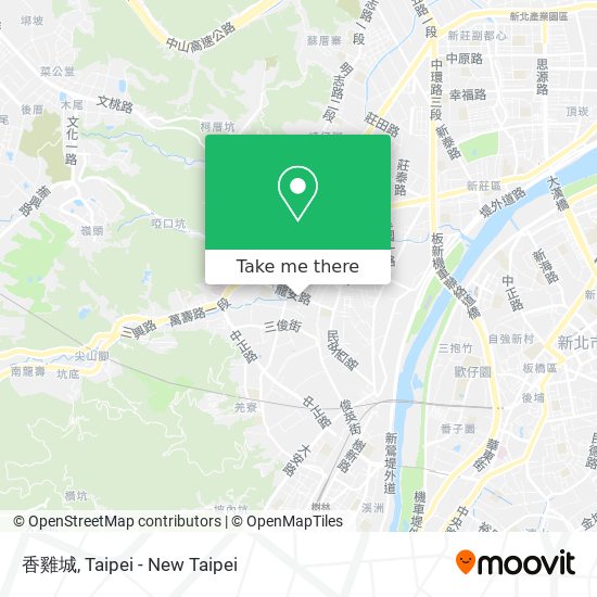 香雞城地圖