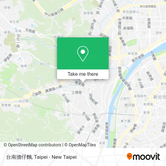 台南擔仔麵地圖