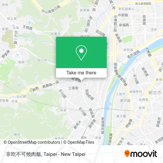 非吃不可燒肉飯地圖
