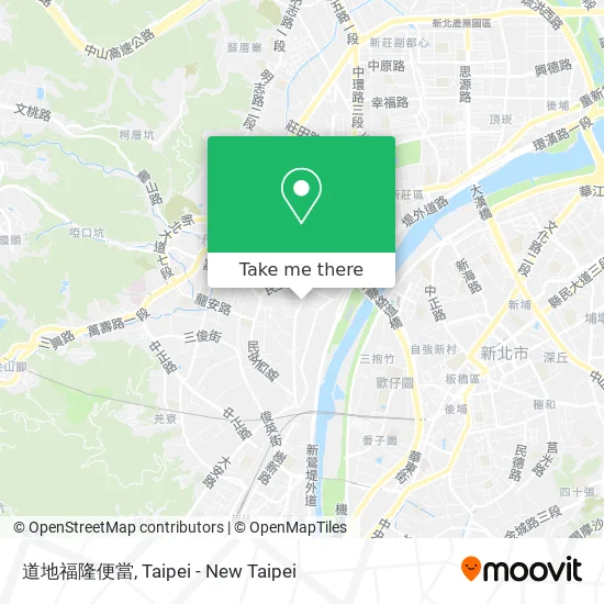 道地福隆便當 map