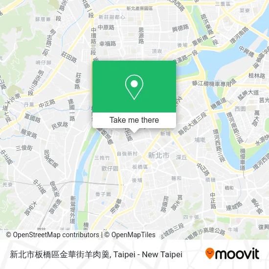 新北市板橋區金華街羊肉羹 map