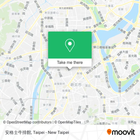 安格士牛排館地圖
