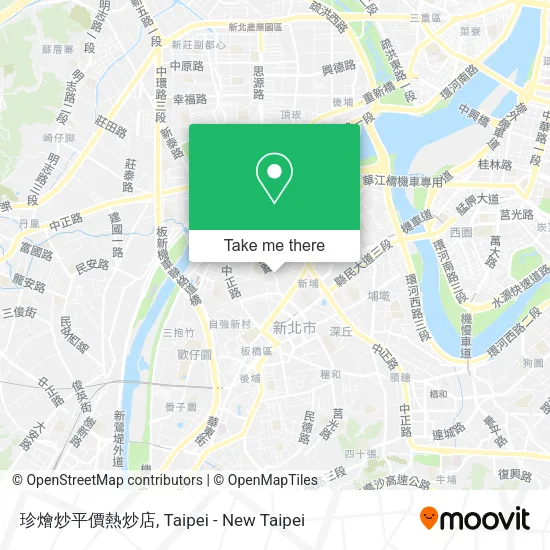 珍燴炒平價熱炒店 map