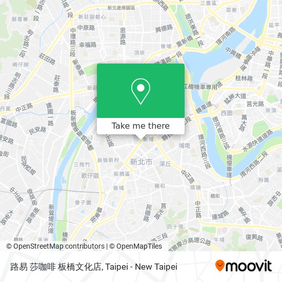 路易 莎咖啡 板橋文化店 map