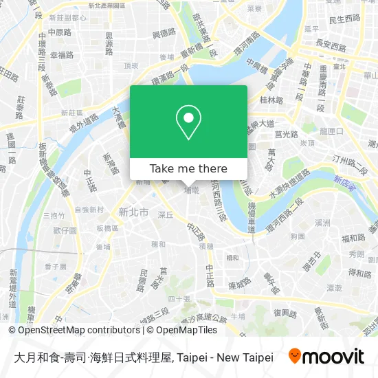 大月和食-壽司·海鮮日式料理屋 map