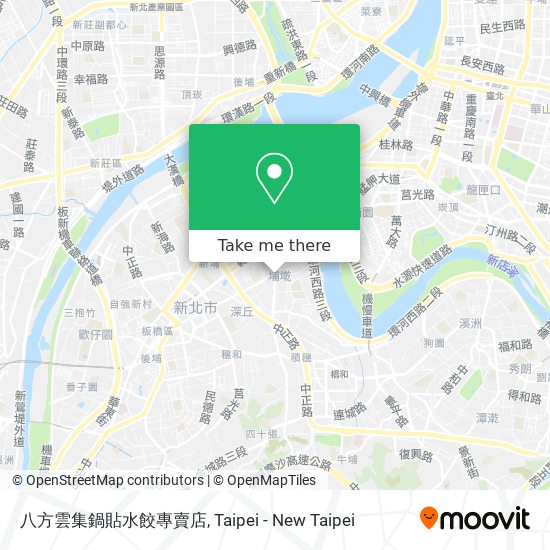 八方雲集鍋貼水餃專賣店 map