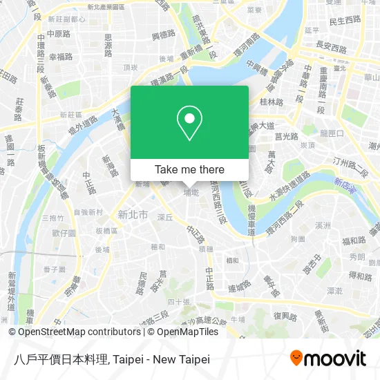 八戶平價日本料理 map