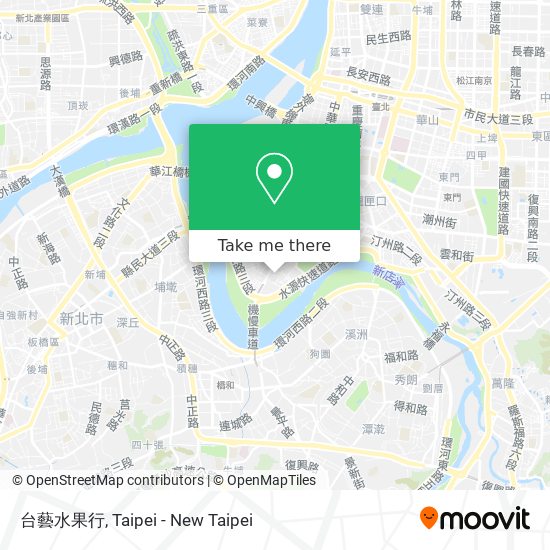 台藝水果行 map