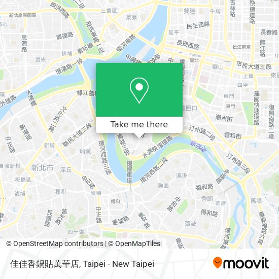 佳佳香鍋貼萬華店 map