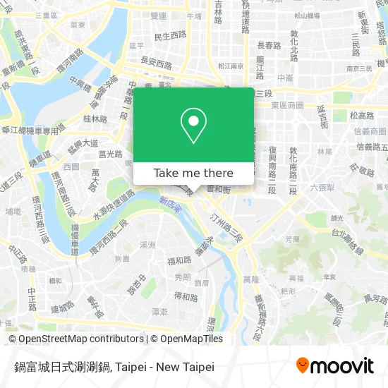 鍋富城日式涮涮鍋 map