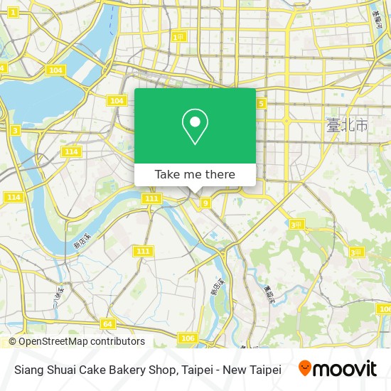 Siang Shuai Cake Bakery Shop map