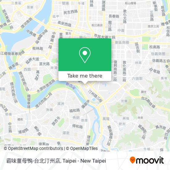 霸味薑母鴨-台北汀州店 map