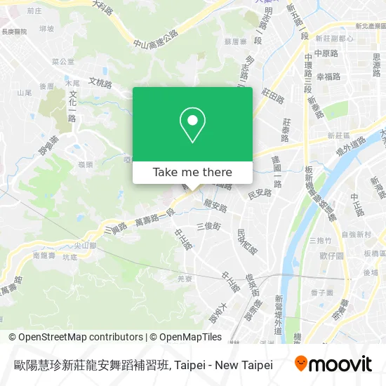 歐陽慧珍新莊龍安舞蹈補習班 map