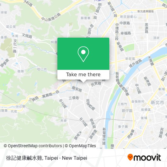 徐記健康鹹水雞 map