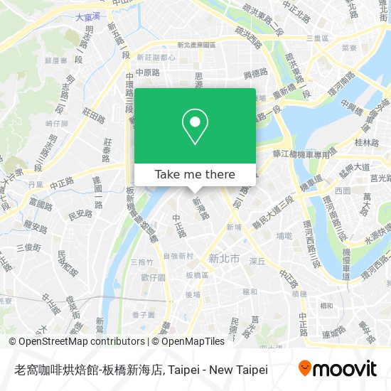 老窩咖啡烘焙館-板橋新海店 map