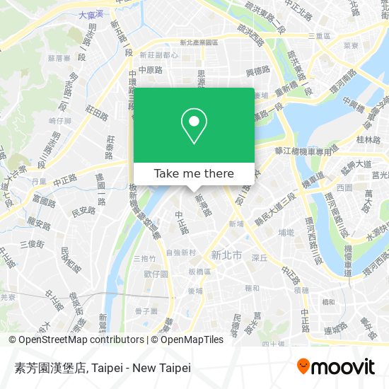 素芳園漢堡店 map