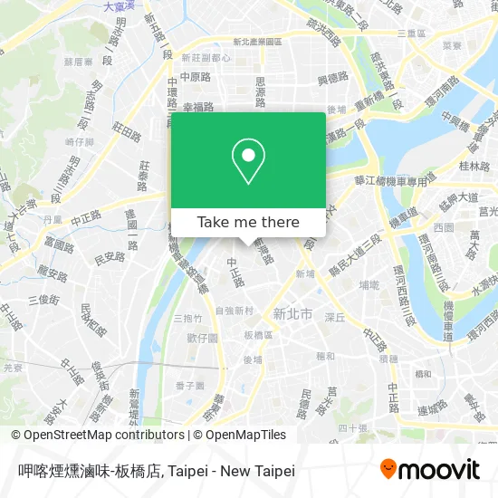 呷喀煙燻滷味-板橋店 map