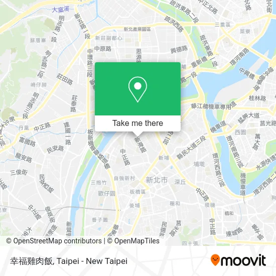 幸福雞肉飯 map