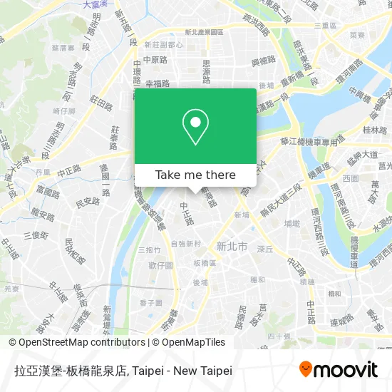 拉亞漢堡-板橋龍泉店 map