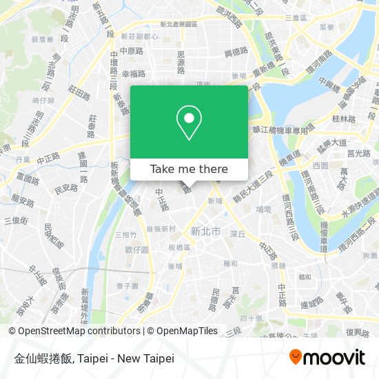 金仙蝦捲飯 map