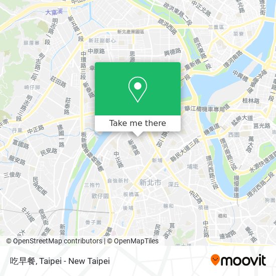 吃早餐 map