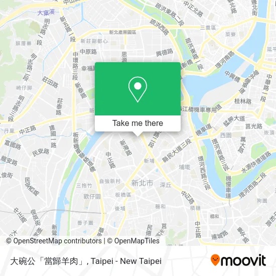 大碗公「當歸羊肉」地圖