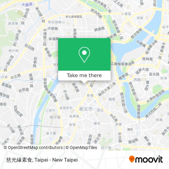 慈光緣素食 map