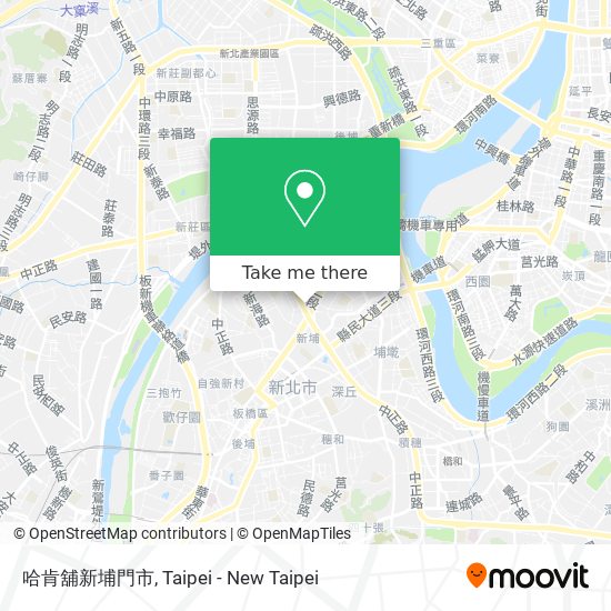 哈肯舖新埔門市 map