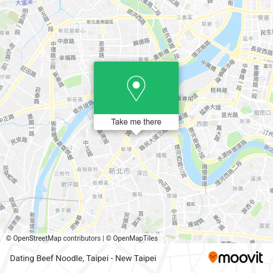 Dating Beef Noodle map