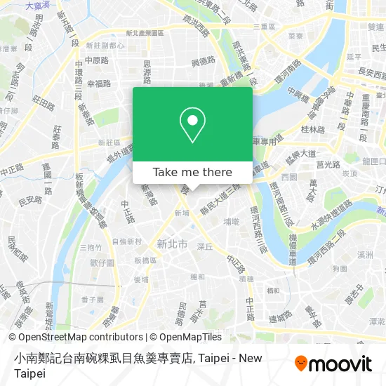 小南鄭記台南碗粿虱目魚羹專賣店 map