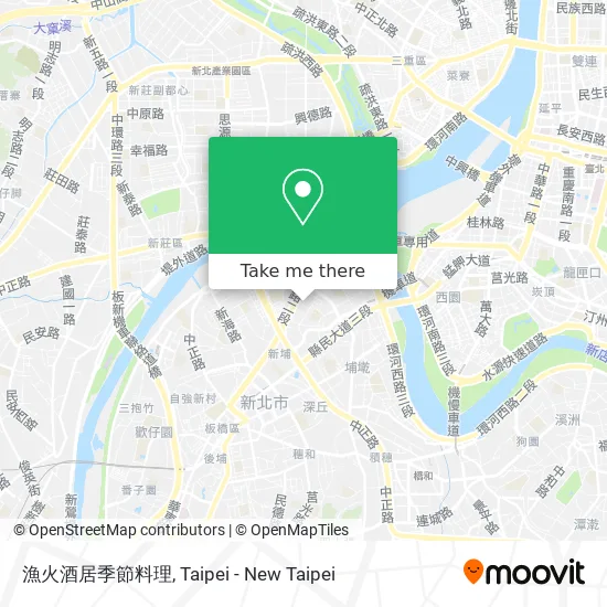 漁火酒居季節料理 map