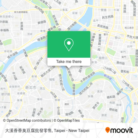 大溪香香臭豆腐批發零售 map