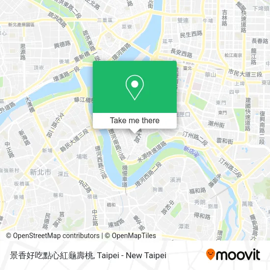 景香好吃點心紅龜壽桃 map