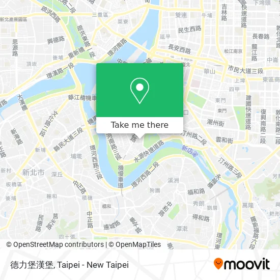 德力堡漢堡 map