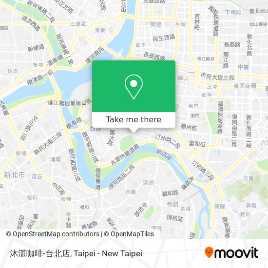 沐湛咖啡-台北店 map