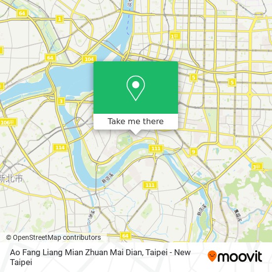 Ao Fang Liang Mian Zhuan Mai Dian map