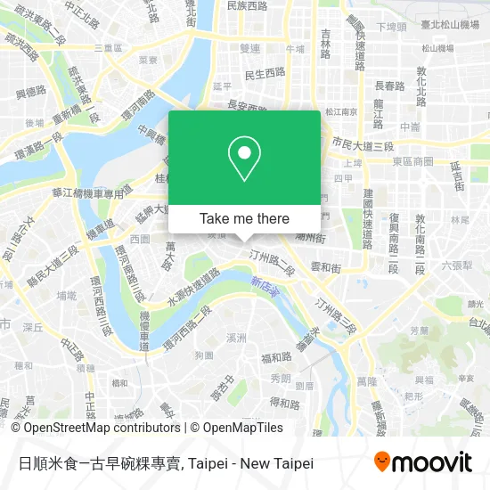 日順米食—古早碗粿專賣地圖