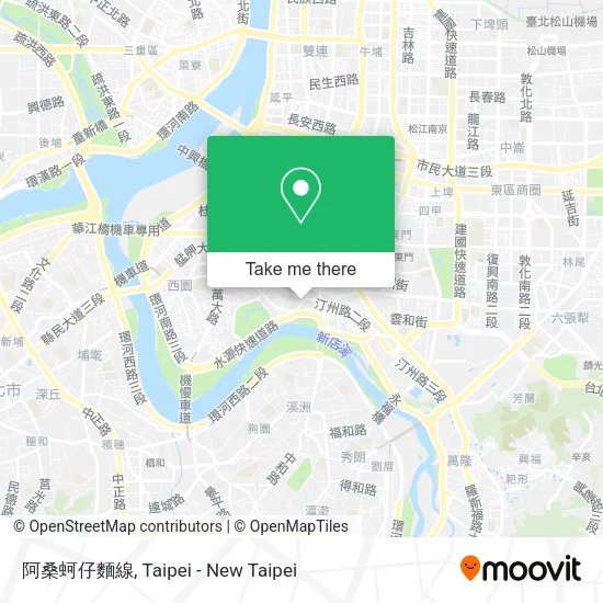 阿桑蚵仔麵線地圖
