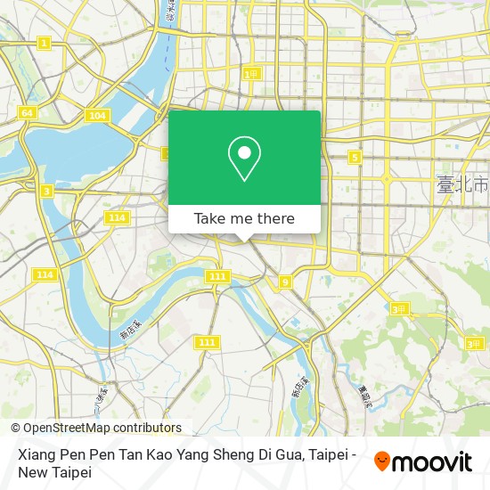 Xiang Pen Pen Tan Kao Yang Sheng Di Gua map