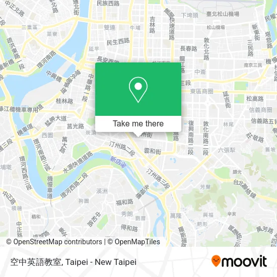 空中英語教室地圖