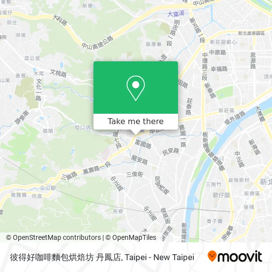 彼得好咖啡麵包烘焙坊 丹鳳店 map