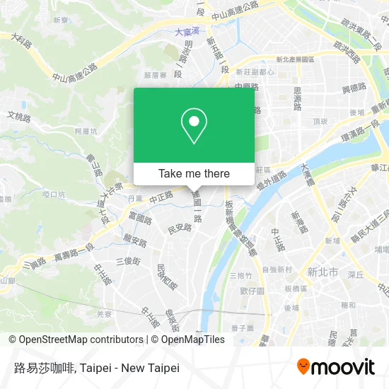 路易莎咖啡地圖