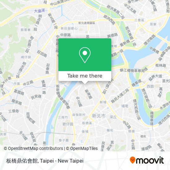 板橋鼎佑會館 map
