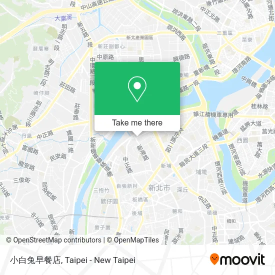 小白兔早餐店 map