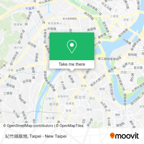 紀竹鐵板燒地圖